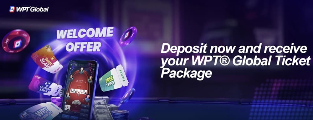 WPT Global Bonus Welcome Offer
