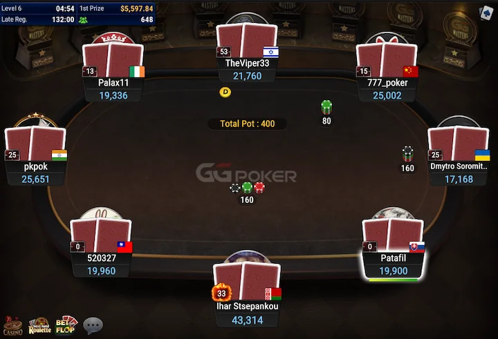 ggpoker table
