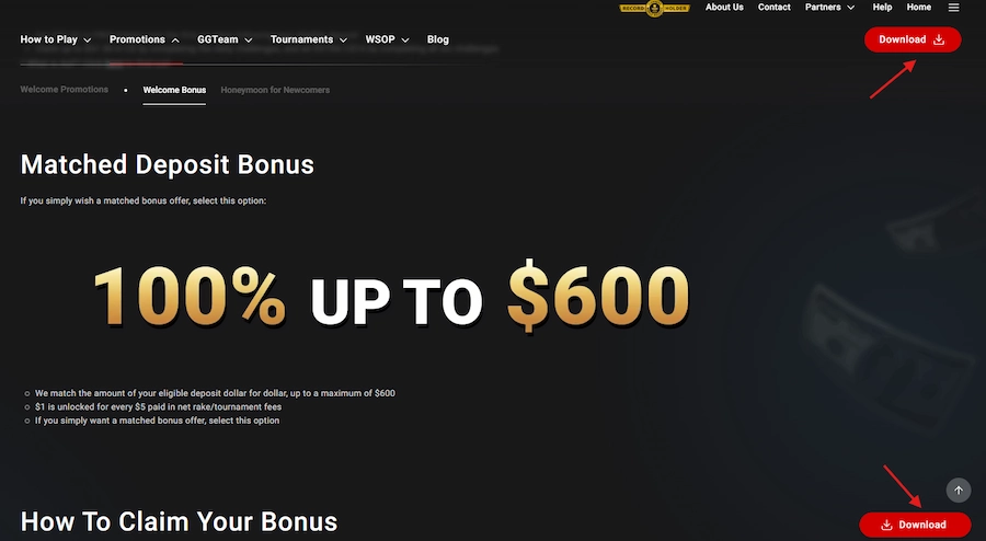 how to download ggpoker software