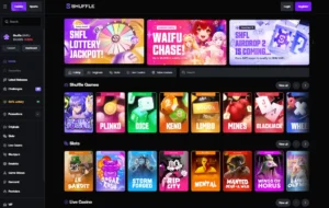 shuffle casino impressions