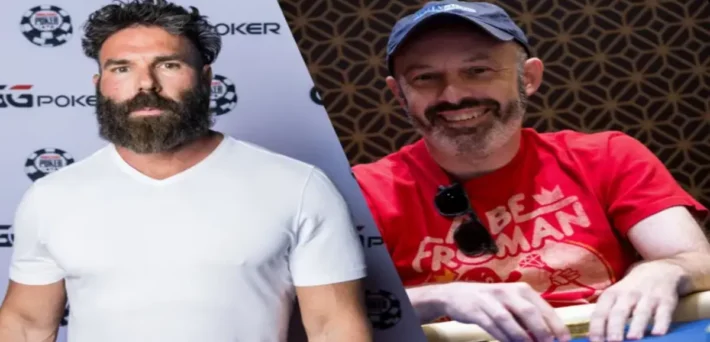Dan Bilzerian and indicted lawyer side by side at poker events