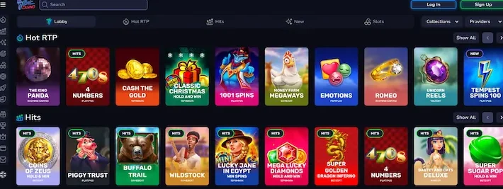 7bit casino lobby