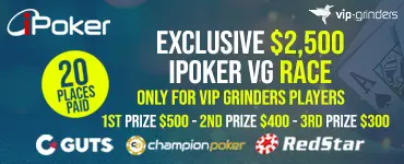 $2,500 iPoker VG Race