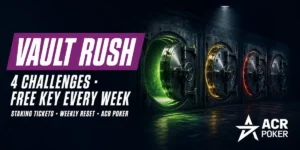 ACR Poker Vault Rush: Free Weekly Keys and Mystery Rewards