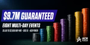 Eight ACR Poker Multi-Day Tournaments Left in September With $9.725M Guaranteed
