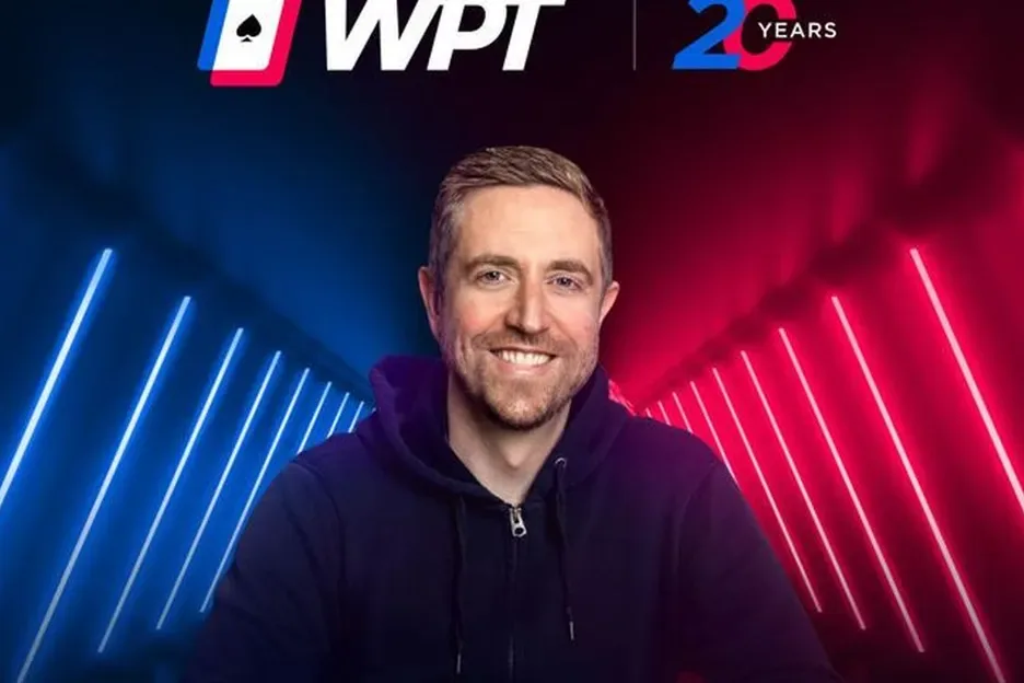 Andrew Neeme in the WPT 20 Years campaign during his ambassador deal