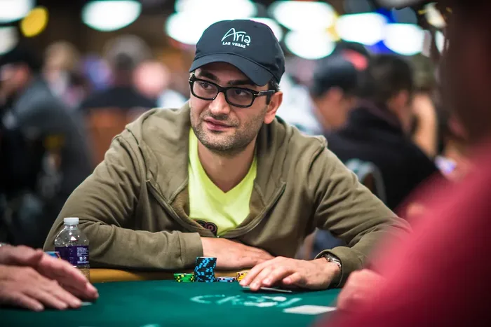 Antonio Esfandiari at the World Series of Poker Antonio Esfandiari playing a World Series of Poker tournament