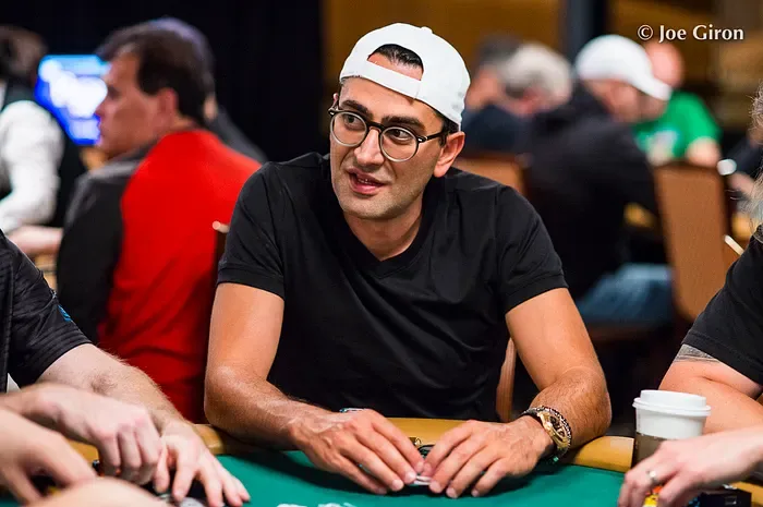 Antonio Esfandiari at a WSOP table Antonio Esfandiari during a World Series of Poker event