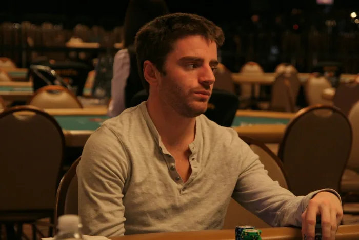 Ashton Griffin at a live poker table Ashton Griffin at a live tournament table, a collegiate wrestler and former cross-country runner