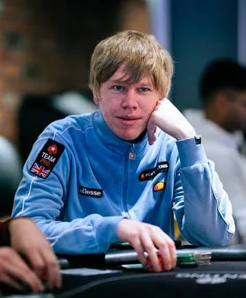 Ben Spraggy Spragg portrait in a PokerStars Team Pro jacket