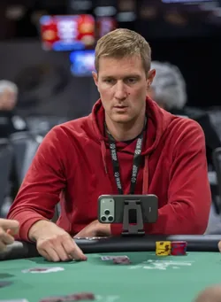 Brad Owen poker player portrait Brad Owen portrait headshot