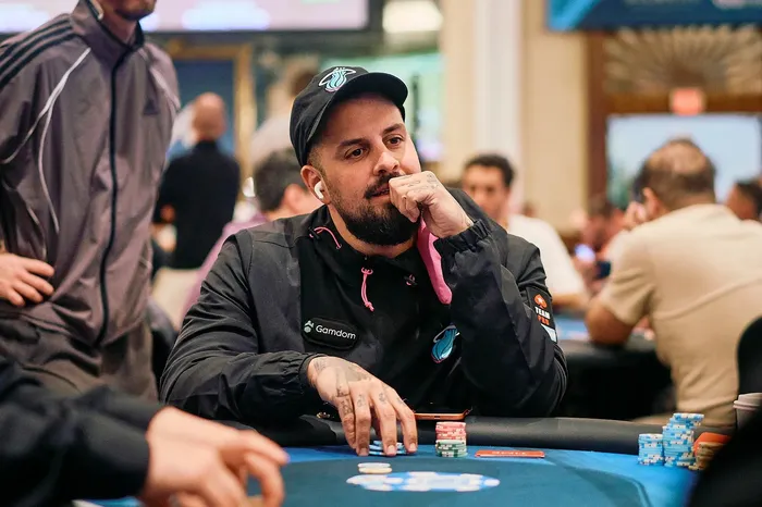 Alejandro Papo MC Lococo at a live poker tournament Alejandro Papo MC Lococo competing at a live poker tournament