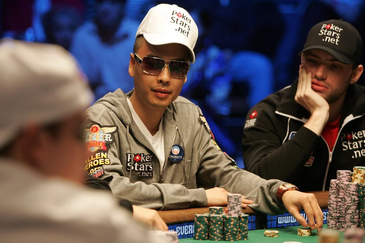Chino Rheem 2008 November Nine Chino Rheem at the 2008 WSOP Main Event final table