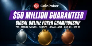 CoinPoker Global Online Poker Championship: $50M GTD Series