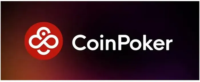 CoinPoker logo and branding on the new 2026 client CoinPoker logo on dark background from the 2026 platform redesign