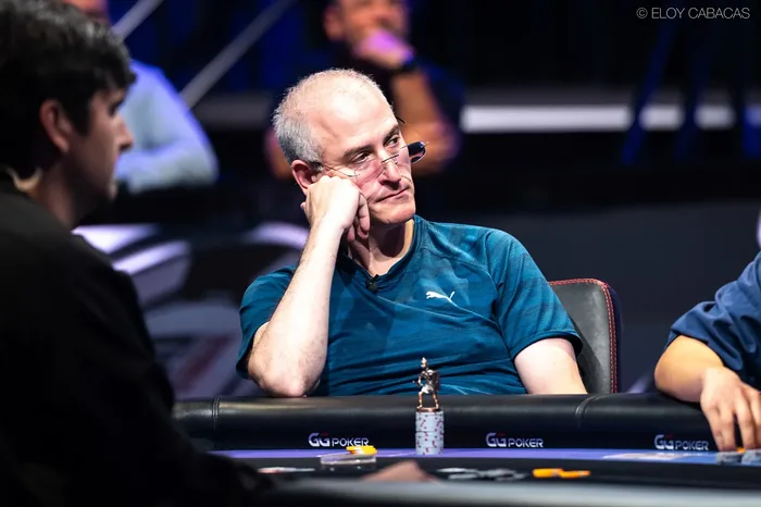 Myles German at the WSOP 2026 Colossus Final Table Myles German at the WSOP 2026 Colossus final table