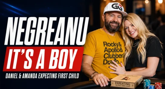 Daniel Negreanu baby news as he and wife Amanda expect their first child, a boy