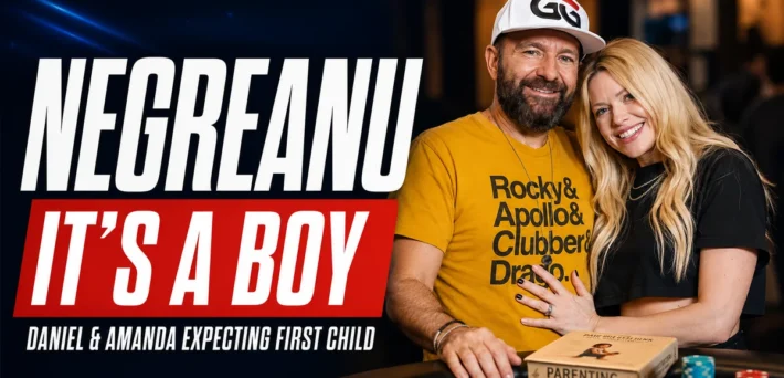 Daniel Negreanu baby news as he and wife Amanda expect their first child, a boy