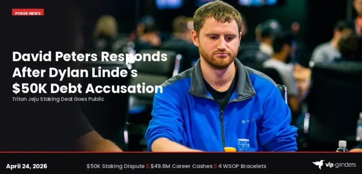 David Peters responds after Dylan Linde calls out $50K Triton staking debt