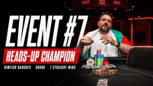 Dimitar Danchev Wins WSOP 2026 $25,000 Heads-Up Championship for $800,000