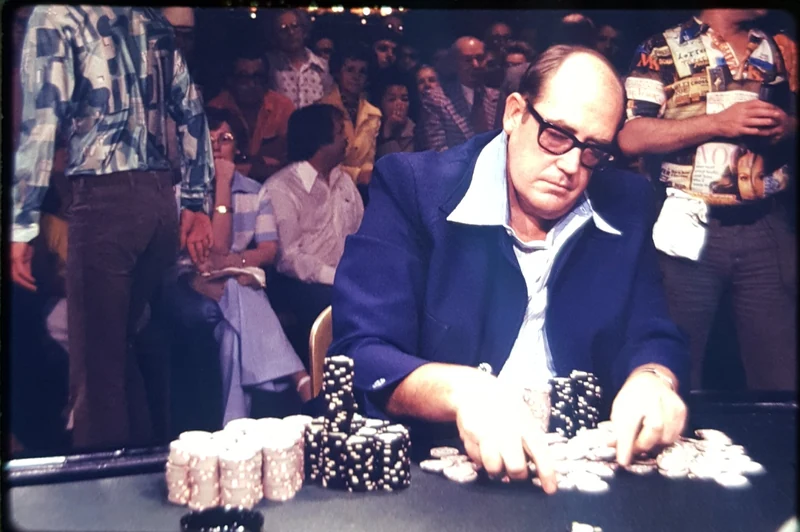 Doyle Brunson at the World Series of Poker in the 1970s