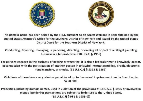 Black Friday and the Durrrr Challenge The FBI domain seizure notice that replaced Full Tilt Poker on 15 April 2011, Black Friday, ending the Durrrr Challenge venue