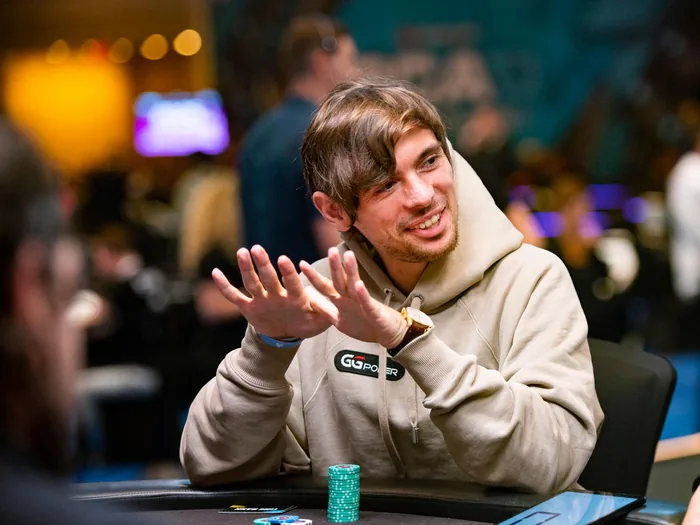 Fedor Holz in GGPoker branded clothing during his ambassador years