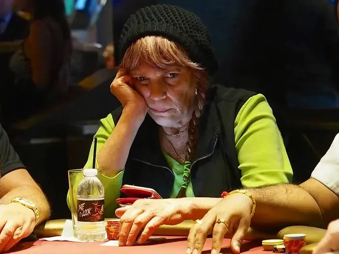 Barbara Enright competing at a WSOP event Barbara Enright competing at a World Series of Poker event