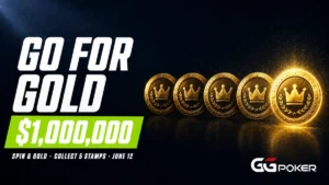 GGPoker Go for Gold Returns June 12 With $1M Up for Grabs
