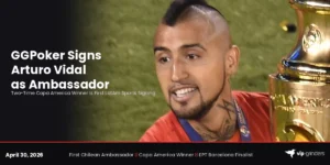 GGPoker Signs Chilean Football Icon Arturo Vidal as Newest Ambassador
