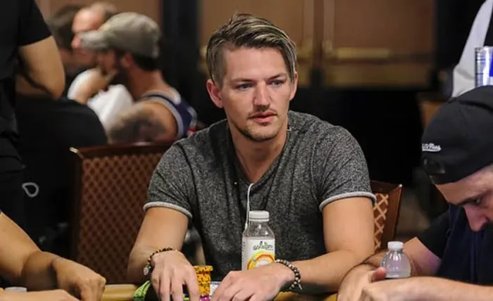 Joe Ingram in his Early Tournament Years A younger Joe Ingram seated at a World Series of Poker table