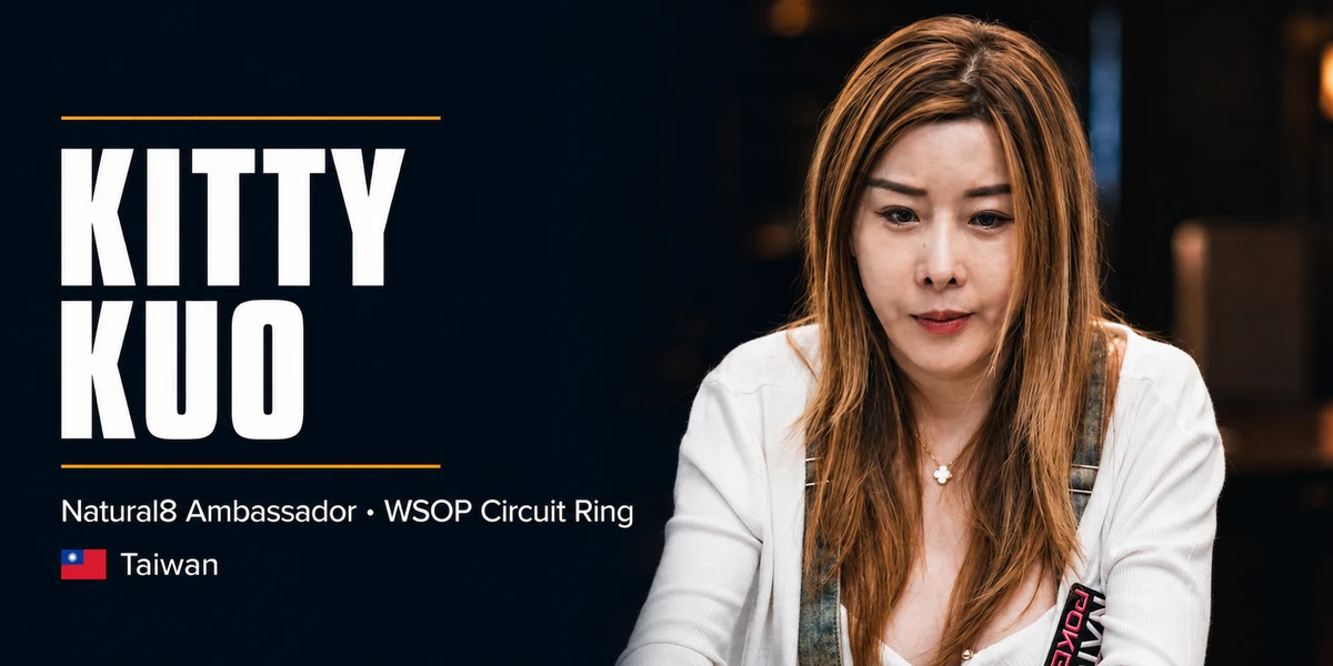 Kitty Kuo player profile featured image with name and Taiwan flag