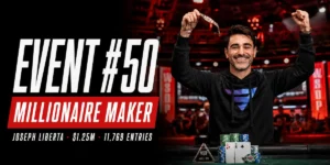 Joseph Liberta Wins WSOP 2026 Millionaire Maker for $1,250,000