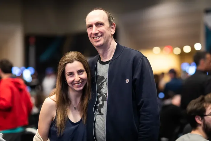 Maria Konnikova and Erik Seidel Maria Konnikova with her poker coach Erik Seidel at a live tournament