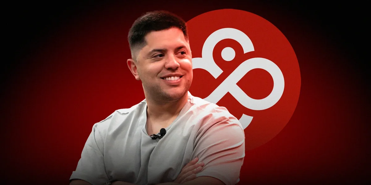 Mariano Grandoli CoinPoker ambassador 2026 Mariano Grandoli with the CoinPoker logo after signing as an ambassador in February 2026