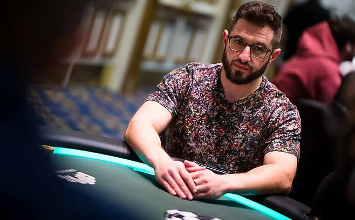 Phil Galfond at a European High Roller Event Phil Galfond at a poker table during a European high roller event