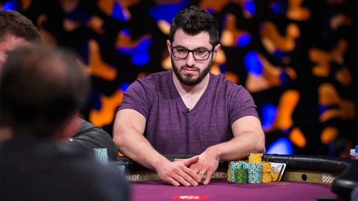 Phil Galfond at a WSOP Feature Table Phil Galfond seated at a WSOP feature table during a televised event
