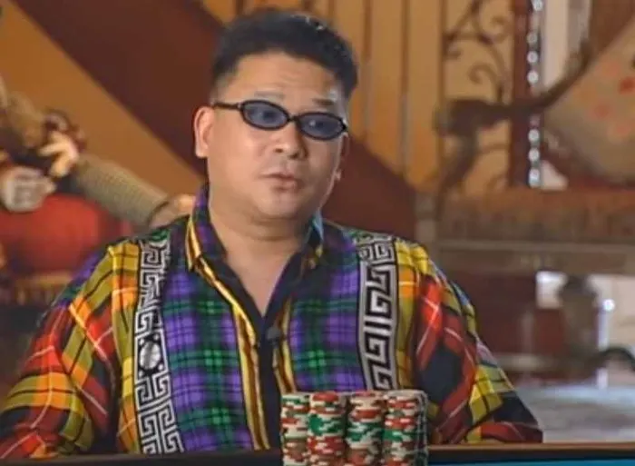 Johnny Chan competing at the World Series of Poker during the classic era of televised poker