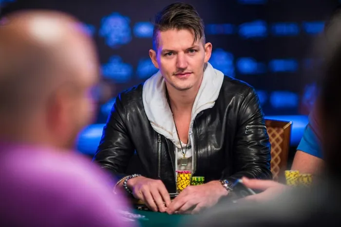 Joey Ingram at a high-stakes poker table Joey Ingram at a high-stakes poker table