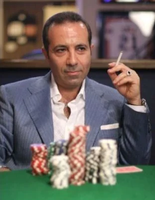 Sam Farha poker player portrait
