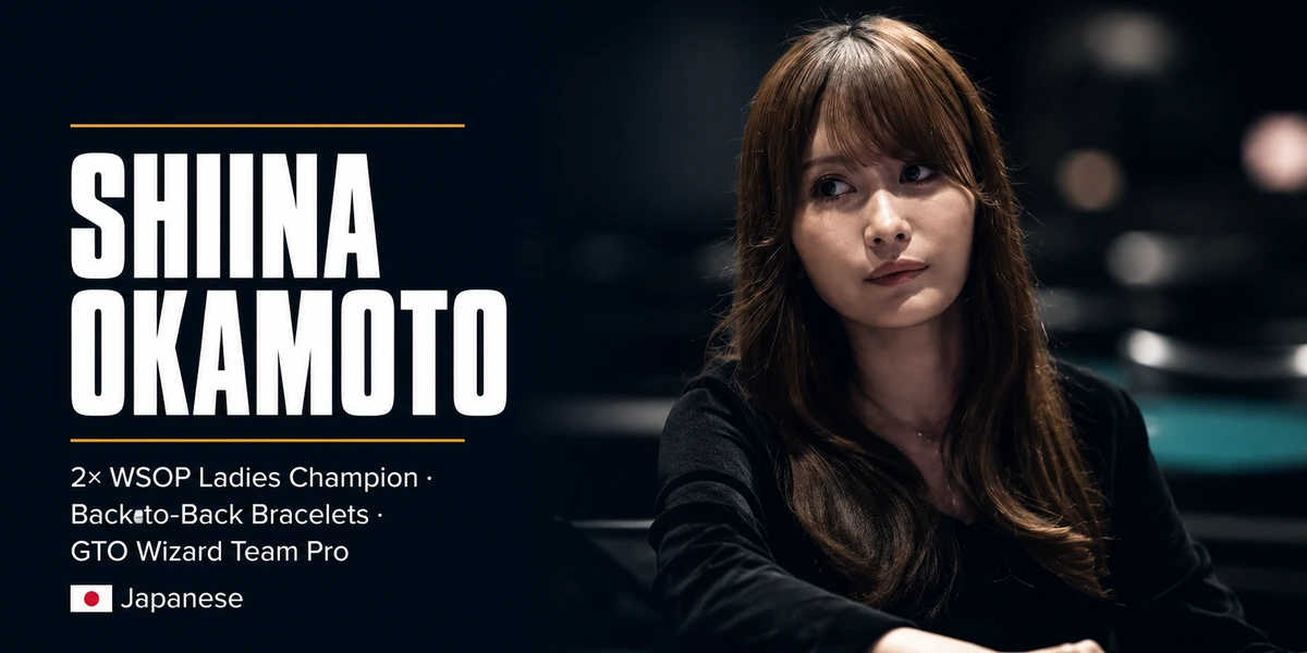 Shiina Okamoto Net Worth and WSOP Career Shiina Okamoto two-time WSOP Ladies Championship winner from Japan