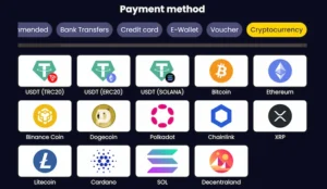 SlotsGem Casino Payment Methods