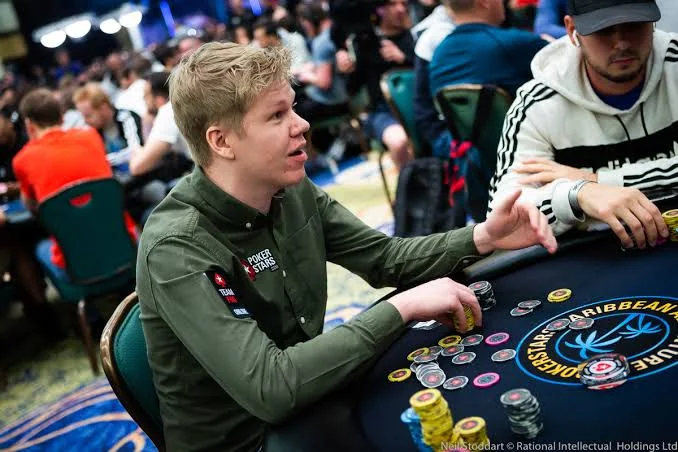 Spraggy at the PokerStars Caribbean Adventure Spraggy wearing a Team PokerStars Online patch at the PokerStars Caribbean Adventure