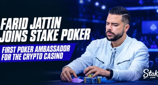 Stake Poker signs Farid Jattin as its first poker ambassador