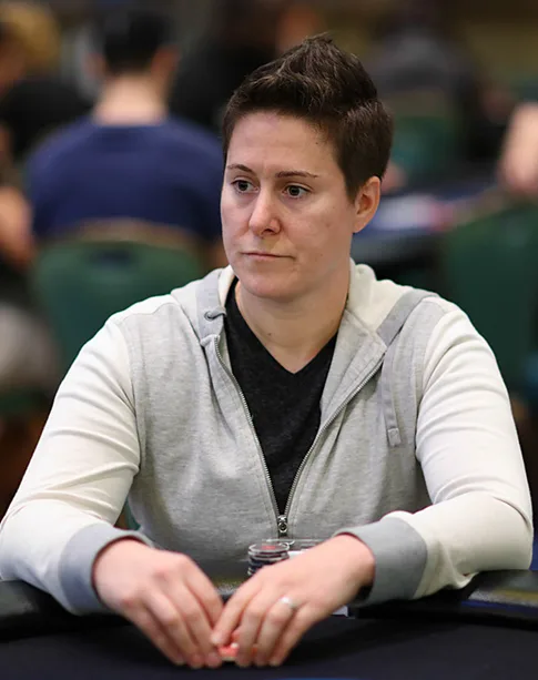 Vanessa Selbst Poker Player Headshot Vanessa Selbst at a WSOP poker tournament