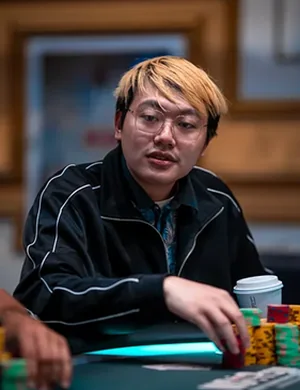 Wesley Fei Wesley Fei poker player at the WSOP tournament table