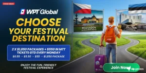 WPT Global Festival Series 2026: Win a €1,600 Package from $0.55