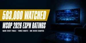 WSOP 2026 ESPN Ratings: 593,000 Watched the Finale