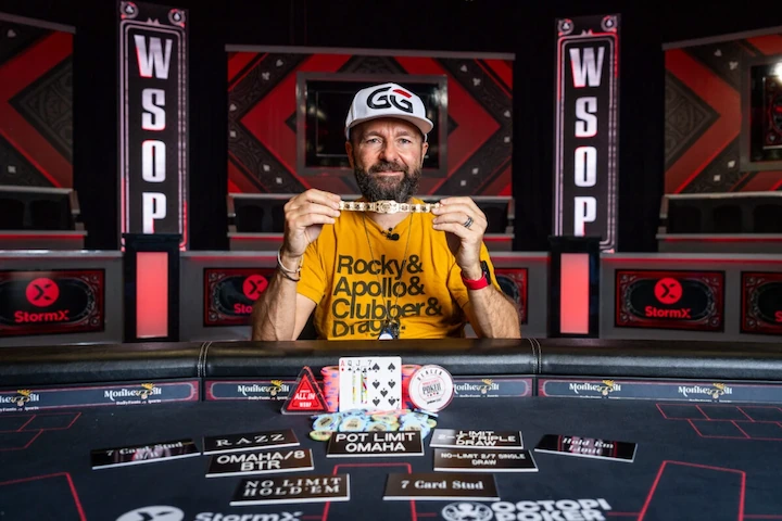 daniel negreanu 11th wsop title bracelet