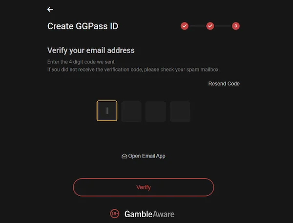 ggpoker registration verify email